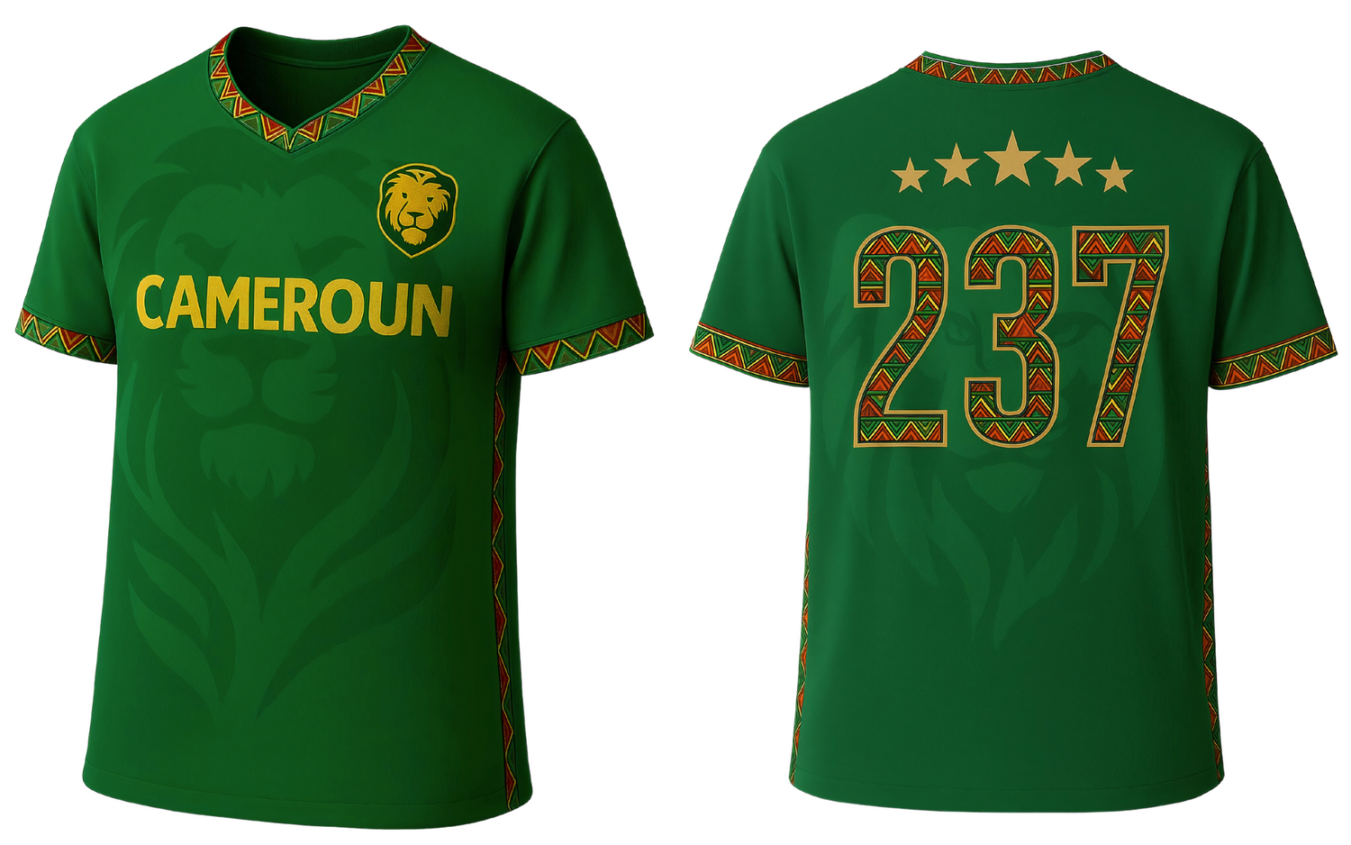 ROOTS JERSEY CAMEROUN ™